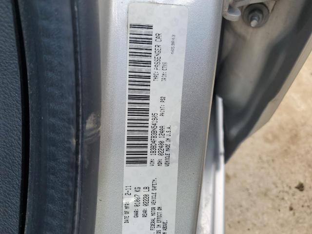 1B3BD4FB3BN541905 - 2011 DODGE AVENGER EXPRESS 银色 照片 12