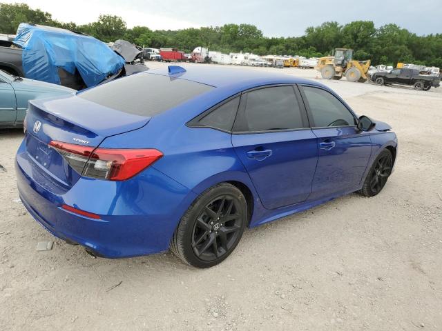 2HGFE2F52NH600033 - 2022 HONDA CIVIC SPORT 蓝色 照片 3