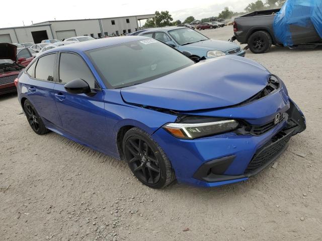 2HGFE2F52NH600033 - 2022 HONDA CIVIC SPORT 蓝色 照片 4