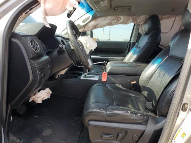 5TFUW5F12EX362987 - 2014 TOYOTA TUNDRA DOUBLE CAB SR/SR5 SILVER photo 7