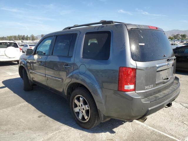 5FNYF4H93BB013762 - 2011 HONDA PILOT TOURING GRAY photo 3