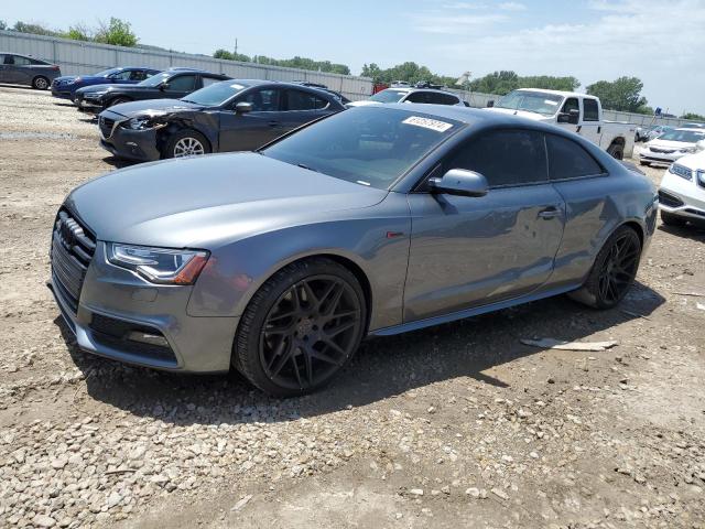WAUCGAFR8EA026154 - 2014 AUDI S5 PREMIUM PLUS 灰色 照片 1