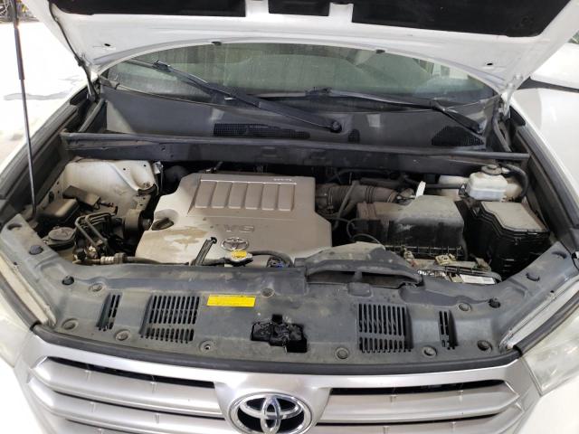 5TDZK3EH1DS094426 - 2013 TOYOTA HIGHLANDER BASE أبيض صورة 12
