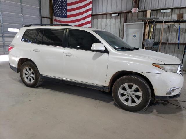 5TDZK3EH1DS094426 - 2013 TOYOTA HIGHLANDER BASE أبيض صورة 4