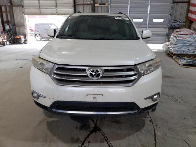 5TDZK3EH1DS094426 - 2013 TOYOTA HIGHLANDER BASE أبيض صورة 5