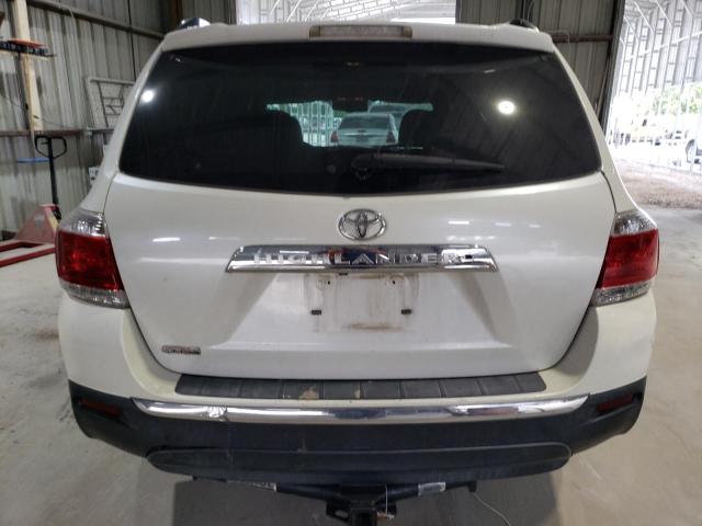 5TDZK3EH1DS094426 - 2013 TOYOTA HIGHLANDER BASE أبيض صورة 6