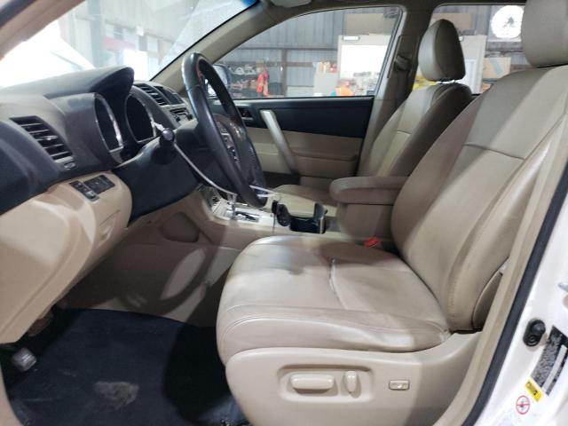 5TDZK3EH1DS094426 - 2013 TOYOTA HIGHLANDER BASE أبيض صورة 7