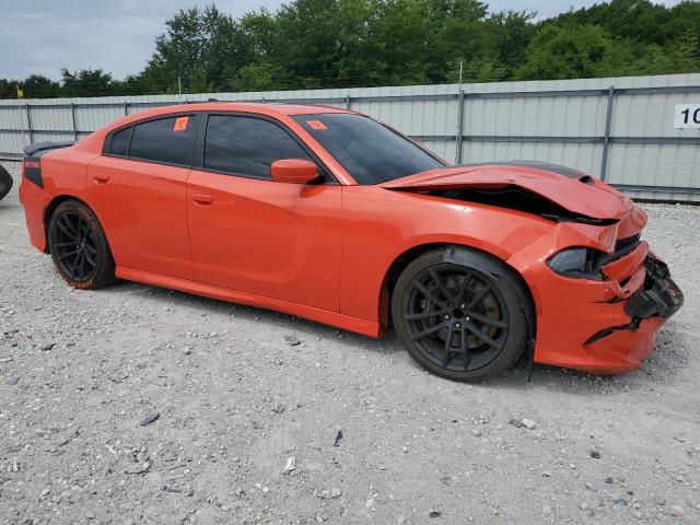 2C3CDXGJ8JH114757 - 2018 DODGE CHARGER R/T 392 ORANGE photo 4