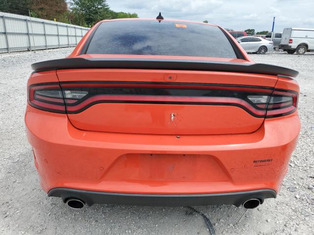 2C3CDXGJ8JH114757 - 2018 DODGE CHARGER R/T 392 ORANGE photo 6