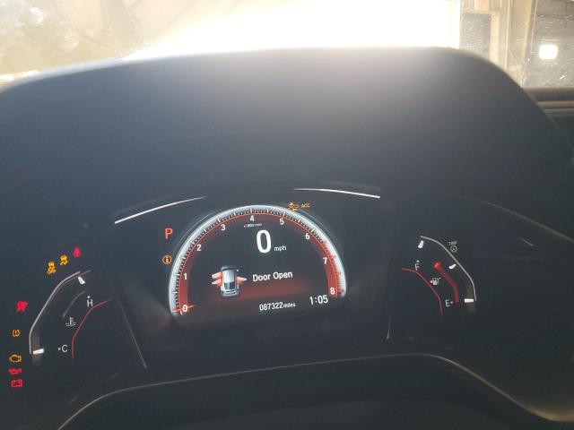 SHHFK7H96HU413391 - 2017 HONDA CIVIC SPORT TOURING WHITE photo 9