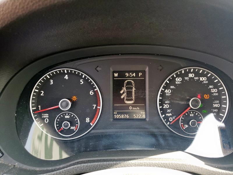 1VWBP7A31DC015789 - 2013 VOLKSWAGEN PASSAT SE BLUE photo 9