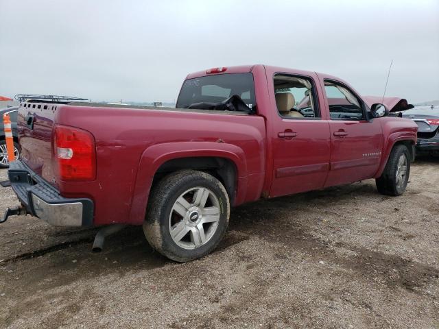 2GCEK13M371567662 - 2007 CHEVROLET SILVERADO K1500 CREW CAB BURGUNDY photo 3