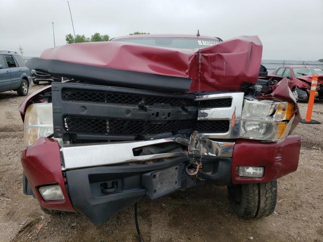 2GCEK13M371567662 - 2007 CHEVROLET SILVERADO K1500 CREW CAB BURGUNDY photo 5