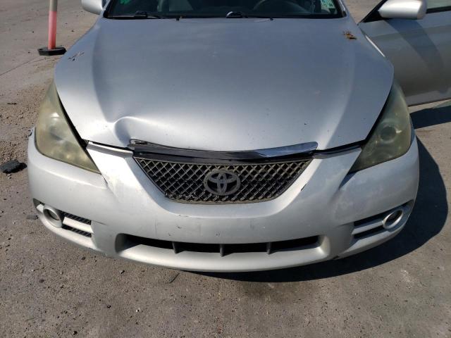 4T1CE30P67U759196 - 2007 TOYOTA CAMRY SOLA SE SILVER photo 11