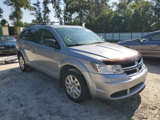 3C4PDCAB1GT110072 - 2016 DODGE JOURNEY SE SILVER photo 4