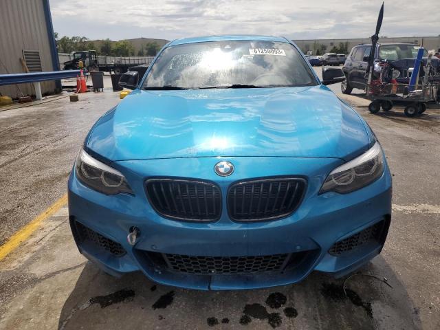 WBA2J5C02M7G42537 - 2021 BMW M240I BLUE photo 5