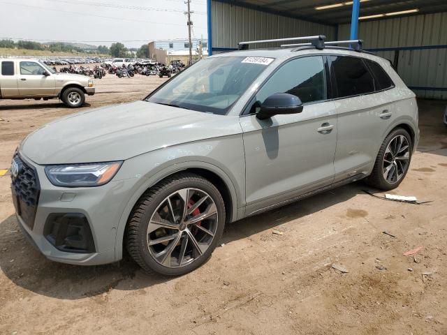 WA1C4AFYXM2010821 - 2021 AUDI SQ5 PRESTIGE GRAY photo 1