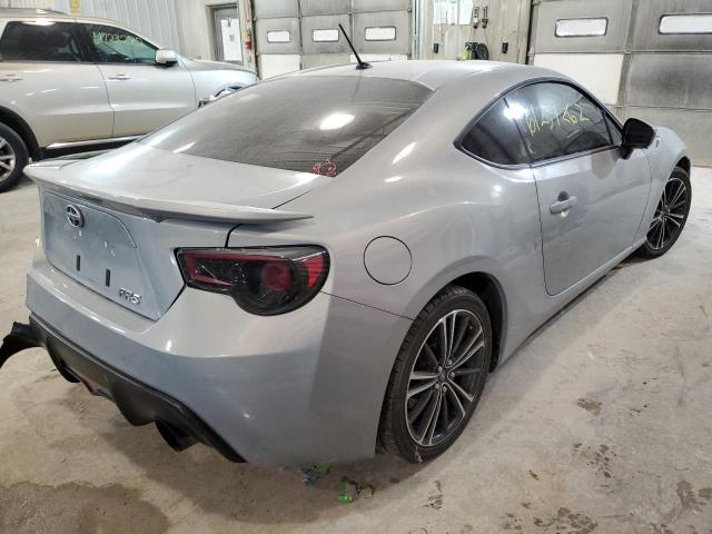 JF1ZNAA1XD1730820 - 2013 TOYOTA SCION FR-S SILVER photo 4