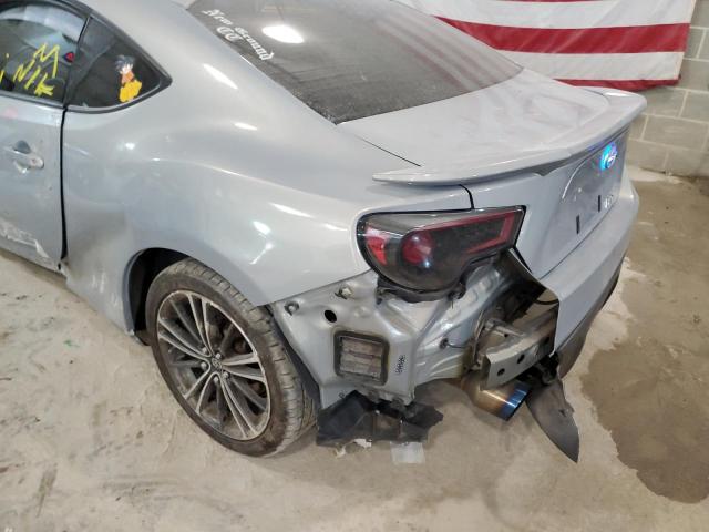 JF1ZNAA1XD1730820 - 2013 TOYOTA SCION FR-S SILVER photo 9