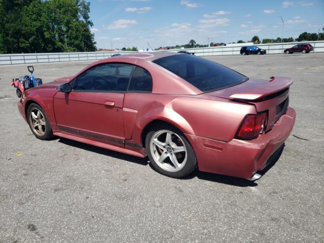 1FAFP42X01F241519 - 2001 FORD MUSTANG GT BURGUNDY photo 2