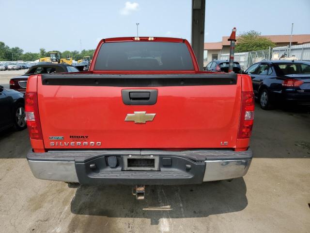 1GCRCREA9BZ358779 - 2011 CHEVROLET SILVERADO C1500  LS RED photo 6