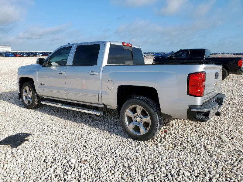 3GCPCREC8JG568734 - 2018 CHEVROLET SILVERADO C1500 LT Серебристый фото 2