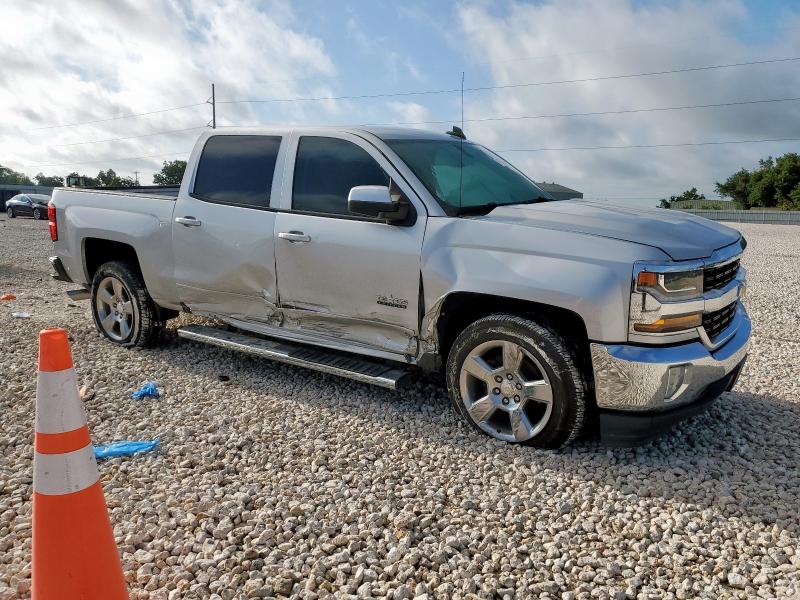 3GCPCREC8JG568734 - 2018 CHEVROLET SILVERADO C1500 LT Серебристый фото 4