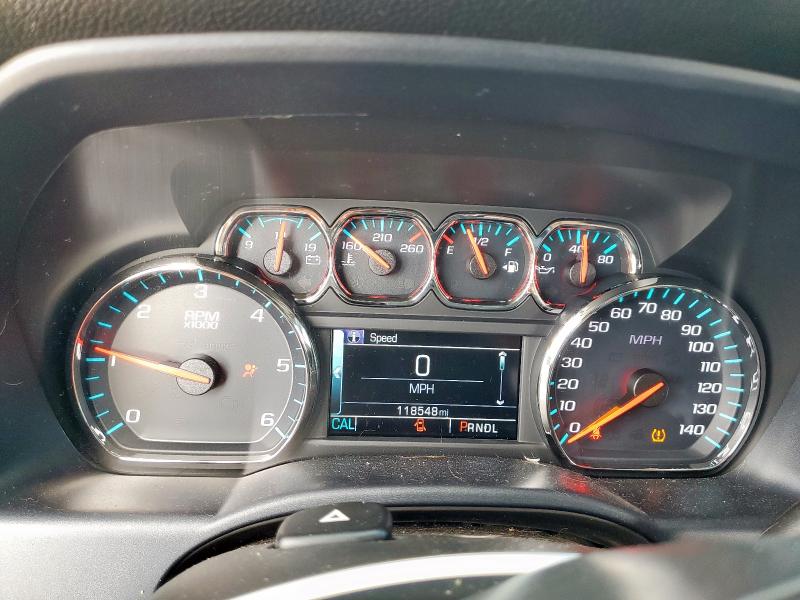 3GCPCREC8JG568734 - 2018 CHEVROLET SILVERADO C1500 LT Серебристый фото 9