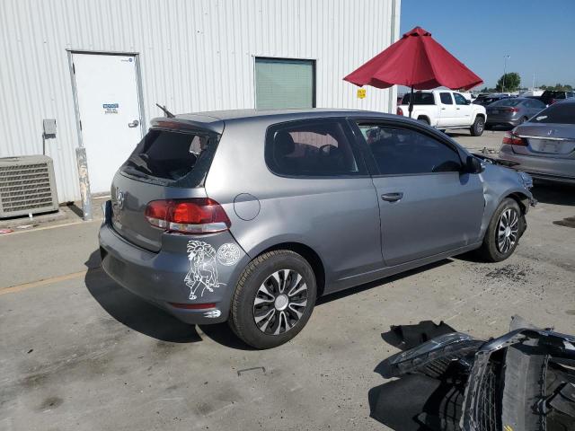 WVWBB7AJ8BW348213 - 2011 VOLKSWAGEN GOLF GRAY photo 3