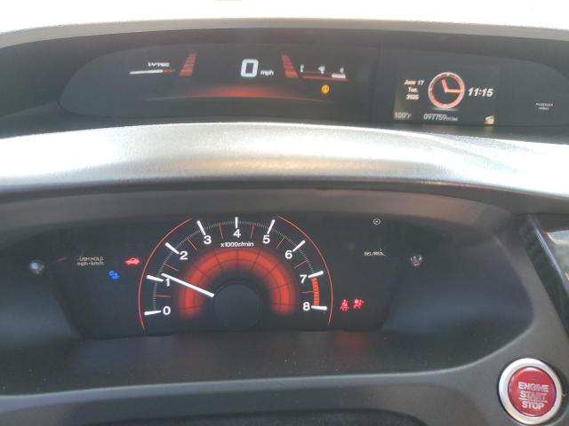 2HGFG4A56FH704149 - 2015 HONDA CIVIC SI BLACK photo 9