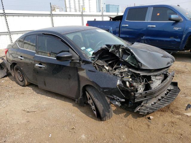 3N1AB7AP7GY214523 - 2016 NISSAN SENTRA S BLACK photo 4