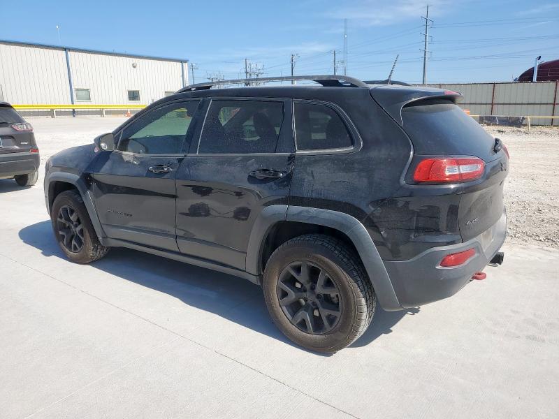 1C4PJMBS0GW293066 - 2016 JEEP CHEROKEE TRAILHAWK BLACK photo 2