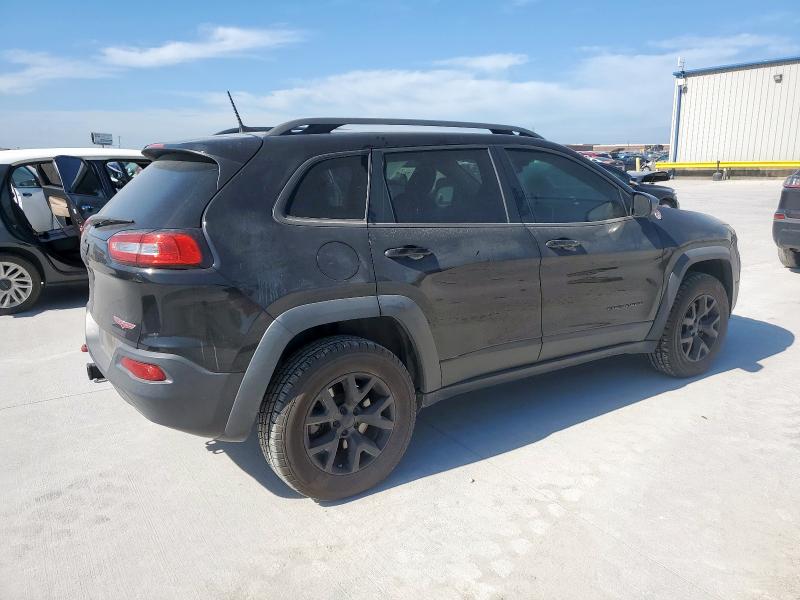 1C4PJMBS0GW293066 - 2016 JEEP CHEROKEE TRAILHAWK BLACK photo 3