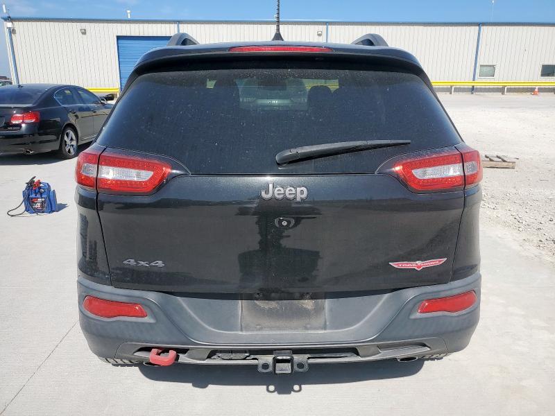 1C4PJMBS0GW293066 - 2016 JEEP CHEROKEE TRAILHAWK BLACK photo 6