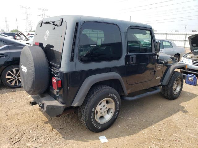 1J4FA49SX1P313370 - 2001 JEEP WRANGLER / SPORT BLACK photo 3