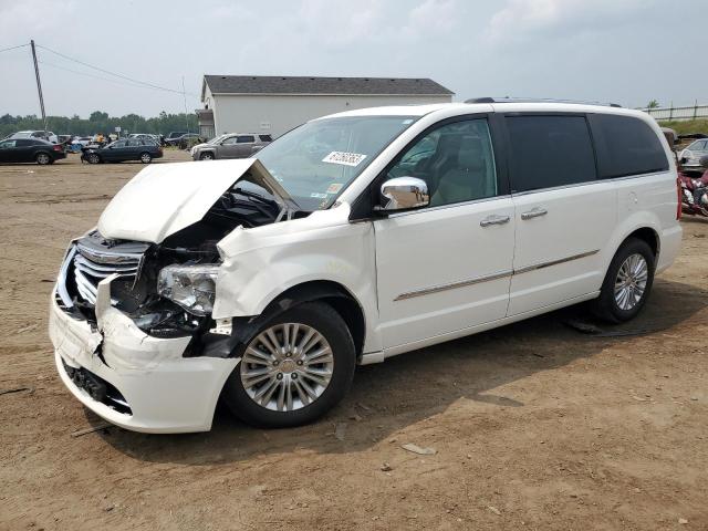 2C4RC1GG8DR531241 - 2013 CHRYSLER TOWN & COU LIMITED WHITE photo 1