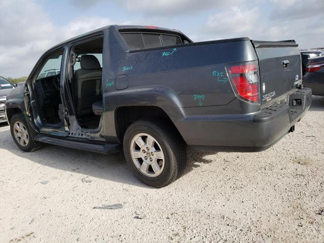 5FPYK1F42DB002408 - 2013 HONDA RIDGELINE RTS GRAY photo 2