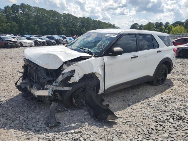 1FM5K8AB1LGA56034 - 2020 FORD EXPLORER POLICE INTERCEPTOR WHITE photo 1