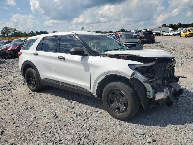 1FM5K8AB1LGA56034 - 2020 FORD EXPLORER POLICE INTERCEPTOR WHITE photo 4