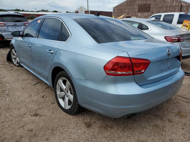 1VWBH7A37CC057623 - 2012 VOLKSWAGEN PASSAT SE Mavi foto 3