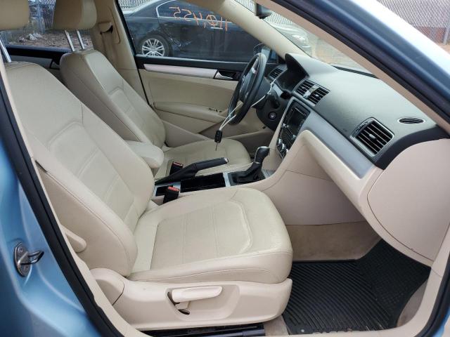 1VWBH7A37CC057623 - 2012 VOLKSWAGEN PASSAT SE Mavi foto 5