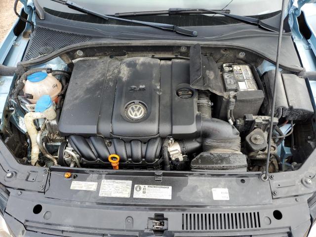 1VWBH7A37CC057623 - 2012 VOLKSWAGEN PASSAT SE Mavi foto 7