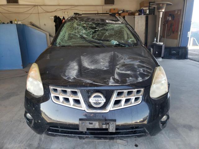 JN8AS5MT8CW256845 - 2012 NISSAN ROGUE S BLACK photo 5