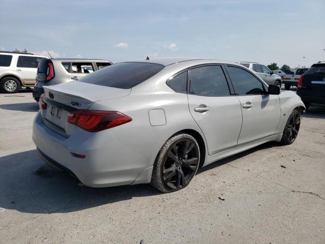 JN1BY1AP1JM180573 - 2018 INFINITI Q70 3.7 LUXE GRAY photo 3