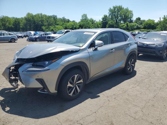 JTJBARBZ3K2212949 - 2019 LEXUS NX 300 BASE ნაცრისფერი ფოტო 1
