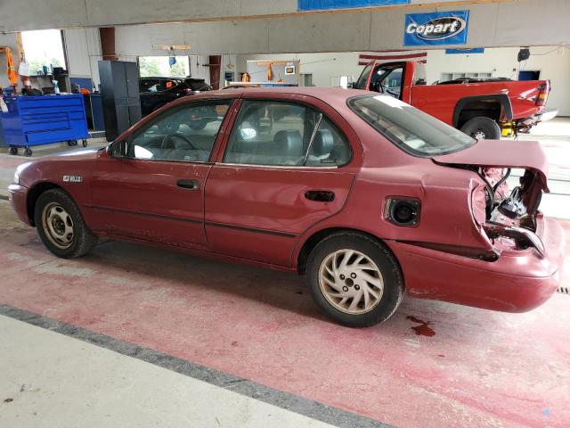 1Y1SK5367RZ070213 - 1994 GEO PRIZM BASE RED photo 2