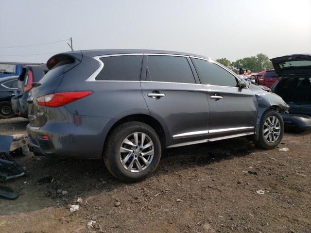 5N1AL0MMXEC514433 - 2014 INFINITI QX60 GRAY photo 3