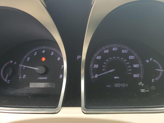 4T1BK3DB9BU419486 - 2011 TOYOTA AVALON BASE BLACK photo 9