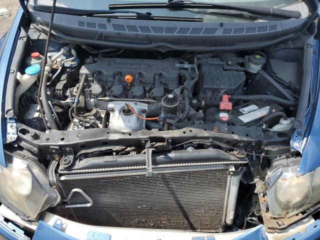 2HGFA16929H501436 - 2009 HONDA CIVIC EXL ლურჯი ფოტო 11