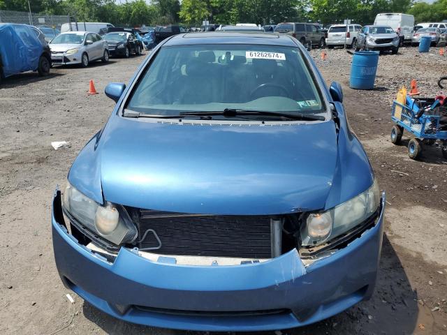 2HGFA16929H501436 - 2009 HONDA CIVIC EXL ლურჯი ფოტო 5
